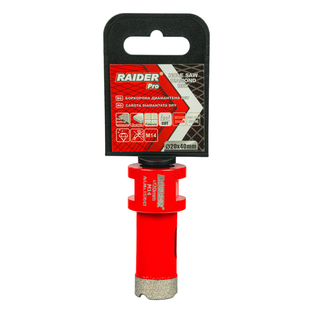 Боркорона Diamond Dry M14 ø20mm - снимка 2