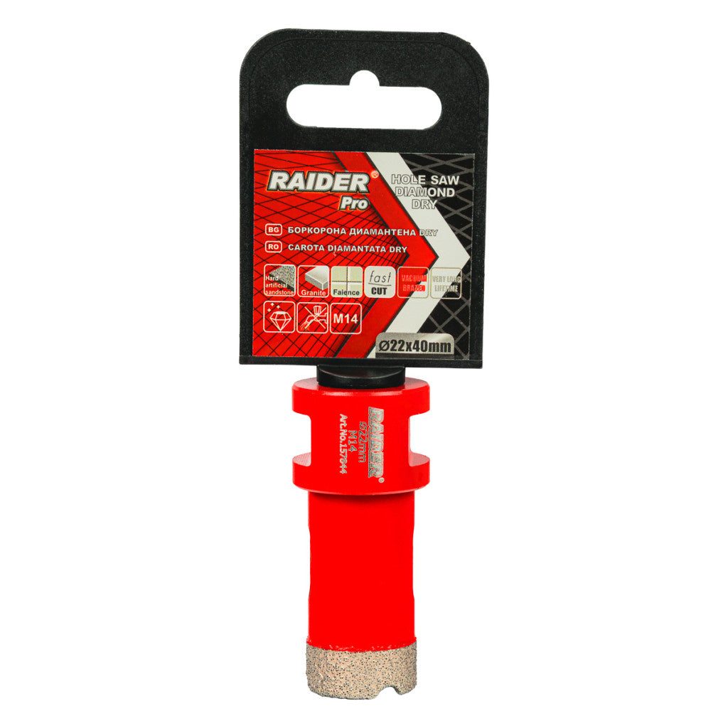 Боркорона Diamond Dry M14 ø22mm - снимка 2
