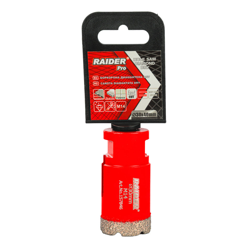Боркорона Diamond Dry M14 ø30mm - снимка 2