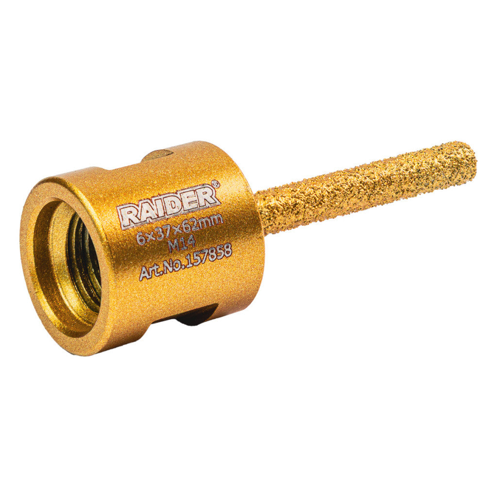 Борче абразивнo Diamond Special Ø6×37×62mm×M14 - снимка 2