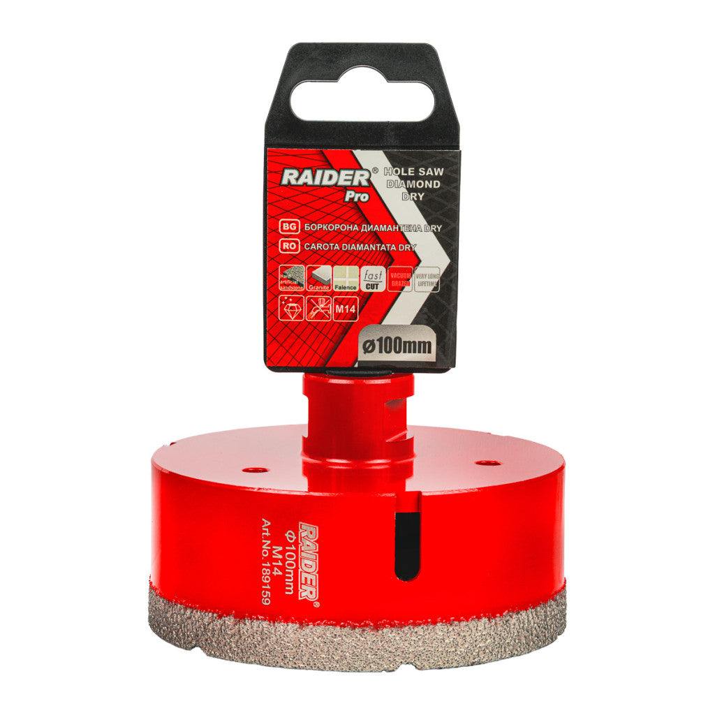 Боркорона Diamond Dry M14 Ø100mm - снимка 2