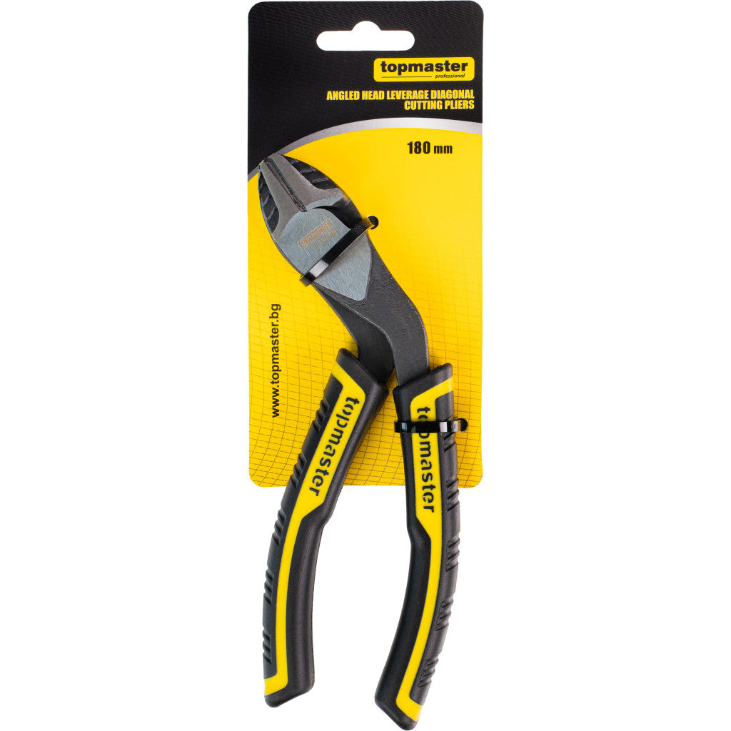 Клещи резачки с извита глава трето поколение 180 mm Topmaster Professional - снимка 2