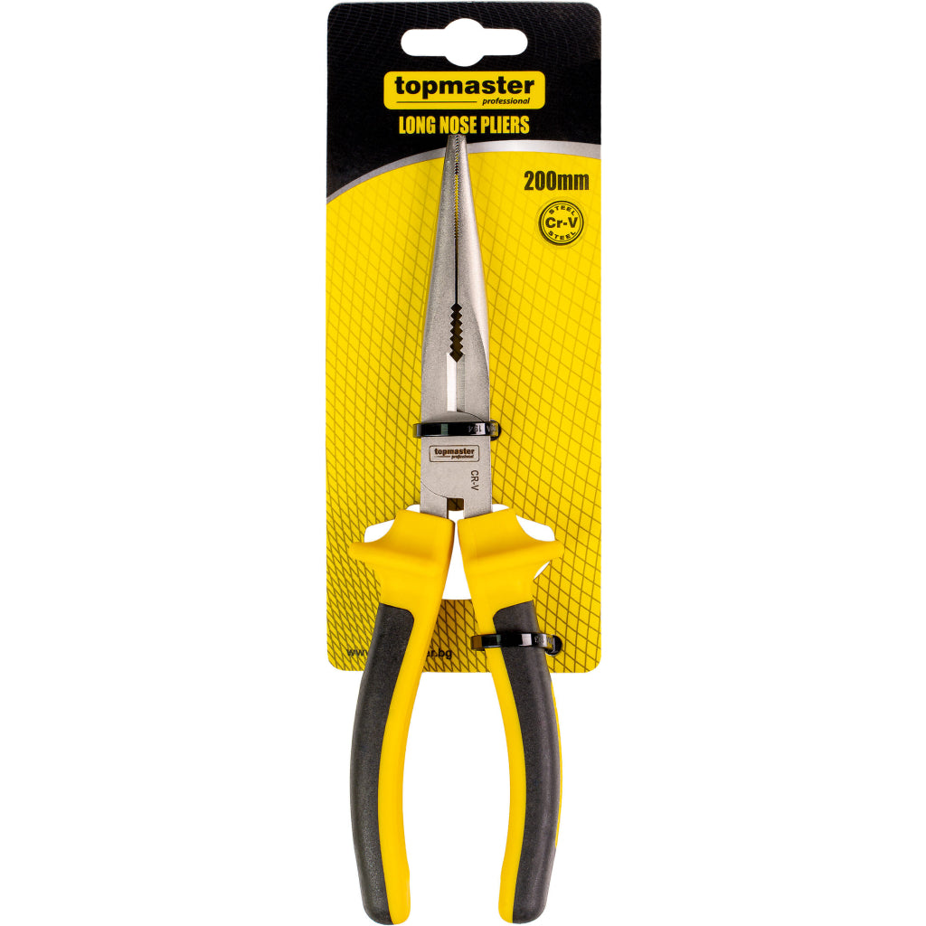 Клещи дългоусти 200mm CR-V Topmaster Professional - снимка 2