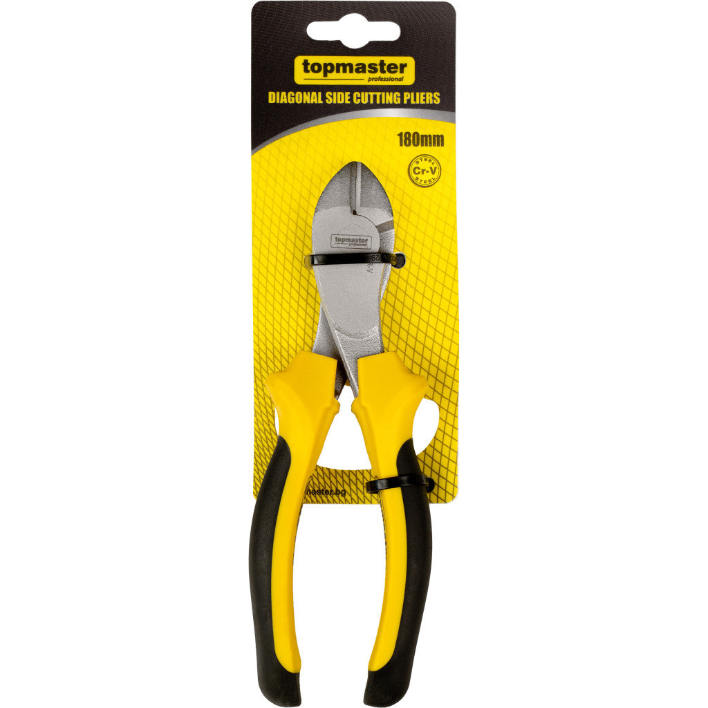 Клещи резачки усилени 180mm CR-V Topmaster Professional - снимка 2