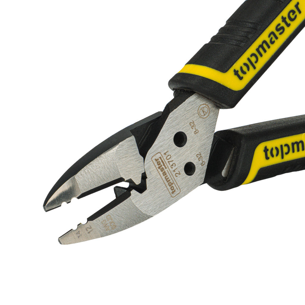 Клещи резачки мултифункционални 190 mm трето поколение Topmaster Professional - снимка 2