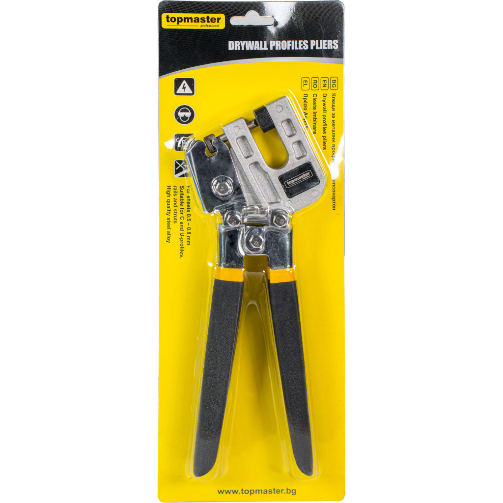 Клещи за метални профили за гипсокартон Topmaster Professional - снимка 2