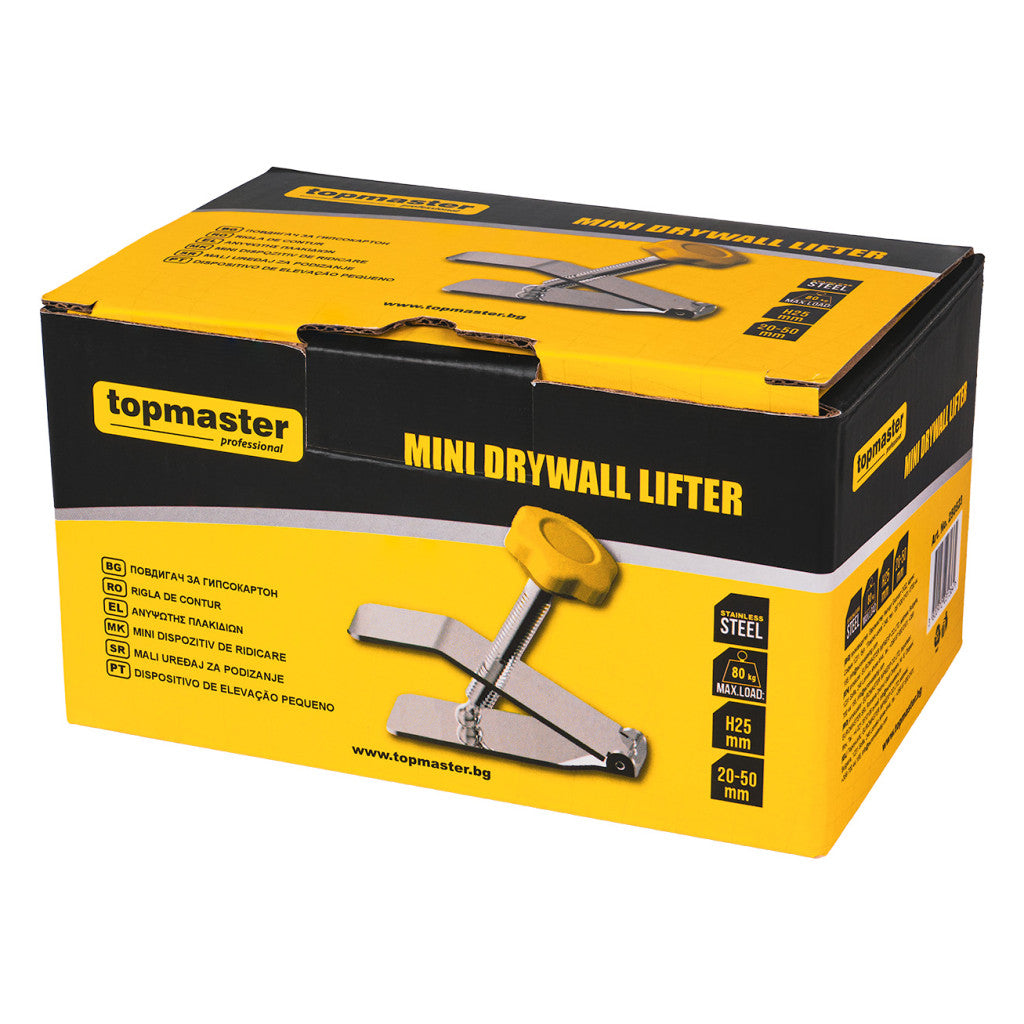 Регулатор за изравняване на плоскости 10 бр. в кутия Topmaster Professional - снимка 2