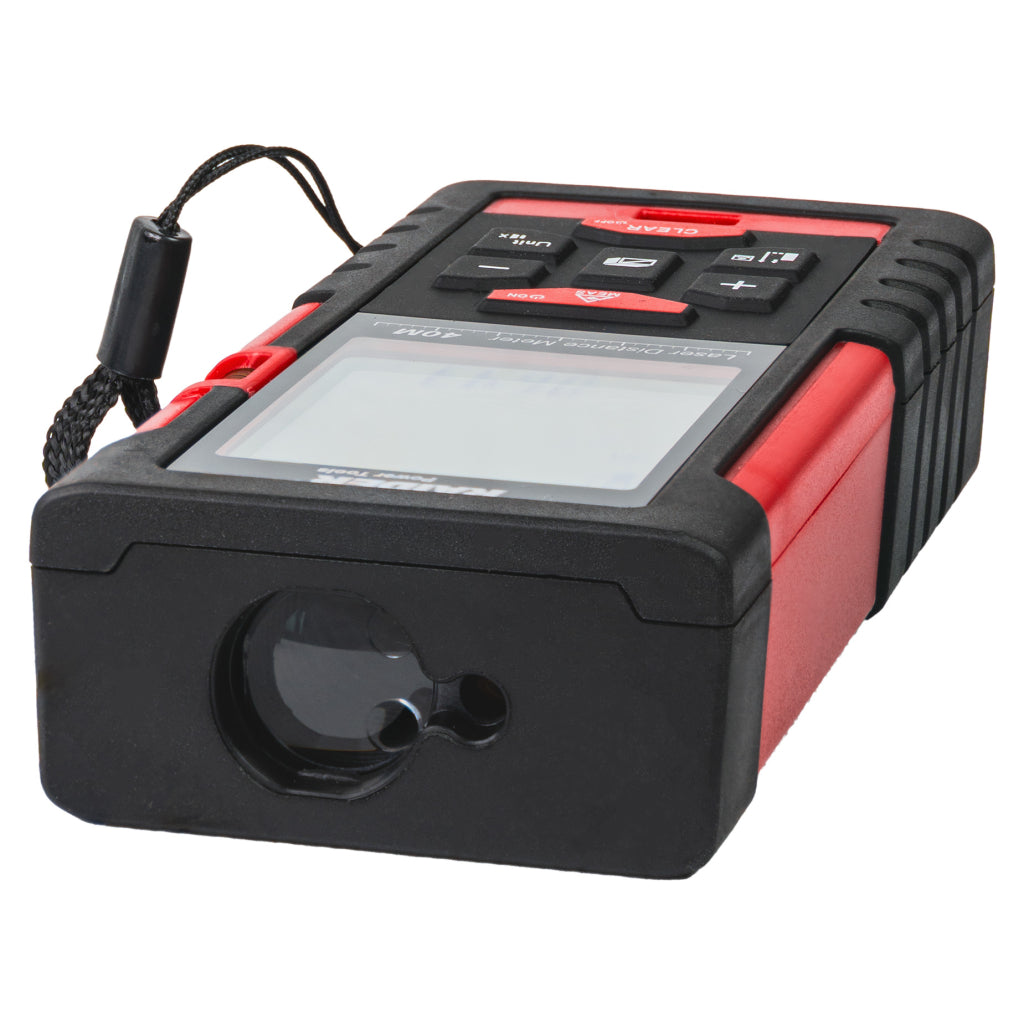 Ролетка лазерна 40m 4реда LCD Pythagoras Pro RAIDER RD-LDM01 - снимка 2
