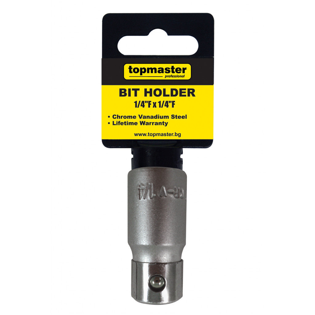 Адаптер за битове 1/4 x 1/4 F L23 mm Topmaster Professional - снимка 2