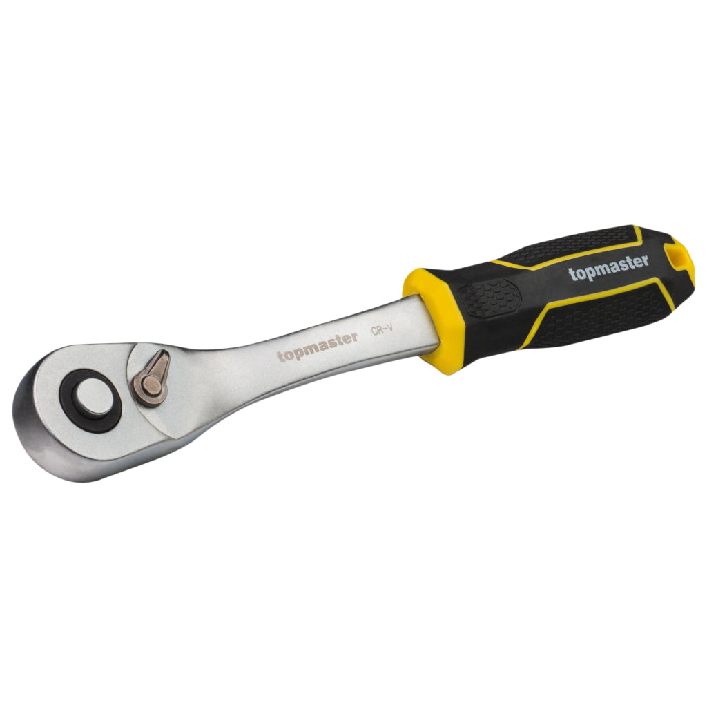 Тресчотка извита 3/8" 90з. CR-V Topmaster Professional - снимка 2