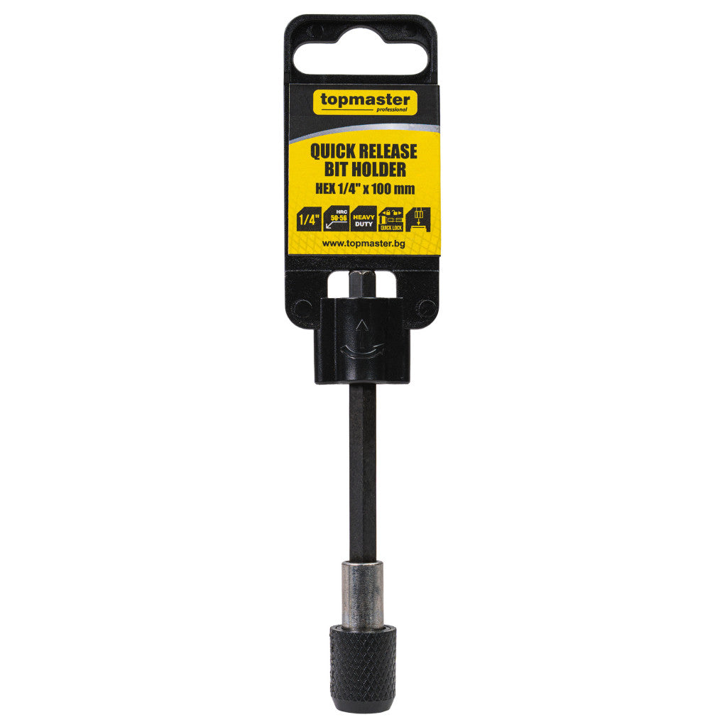 Държач за битове 1/4" x 100mm Quick-release TMP - снимка 2