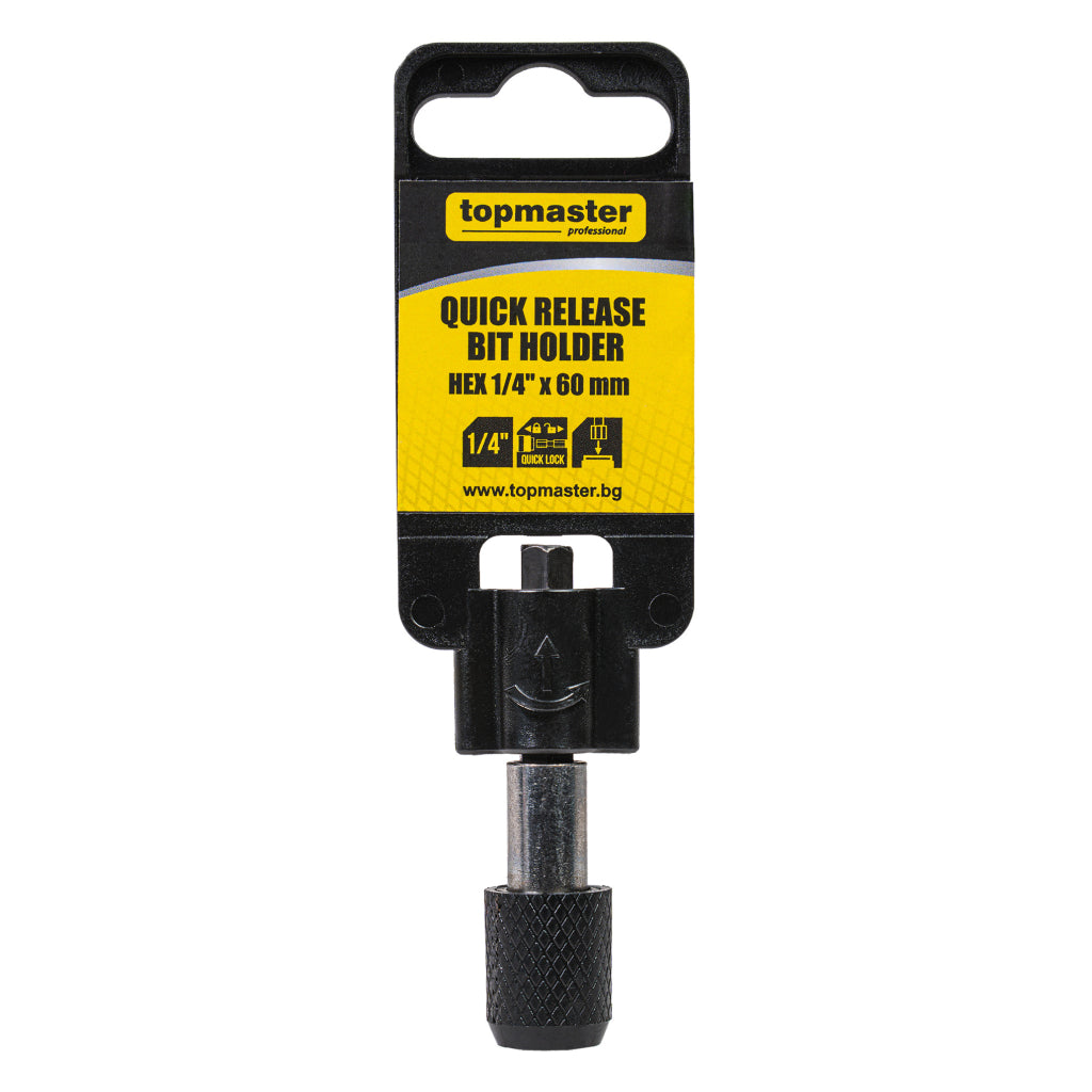 Държач за битове HEX 1/4" x 60mm Quick-release  TMP - снимка 2