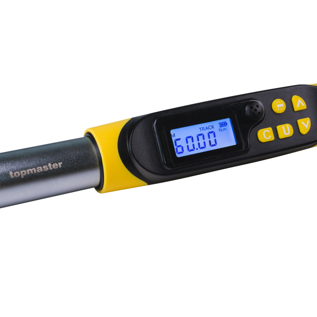 Ключ динамометричен дигитален 3/8" 3-60Nm Topmaster Professional - снимка 2