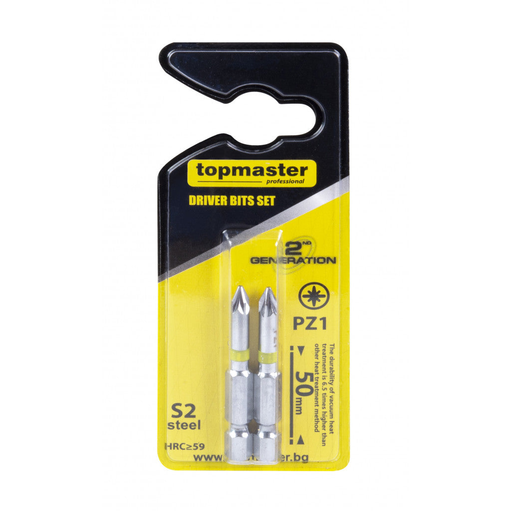Накрайници 2бр. к-т PZ1 50mm Topmaster Professional - снимка 2