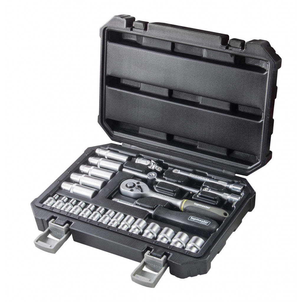 Комплект инструменти LIMITED EDITION 25 части 1/4" Topmaster Professional - снимка 2