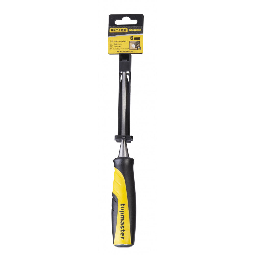 Длето за дърво 6mm 65Mn Topmaster Professional - снимка 2