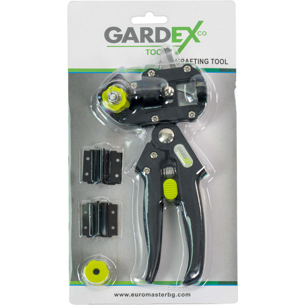 Ножица за ашладисване с три приставки GARDEX - снимка 2