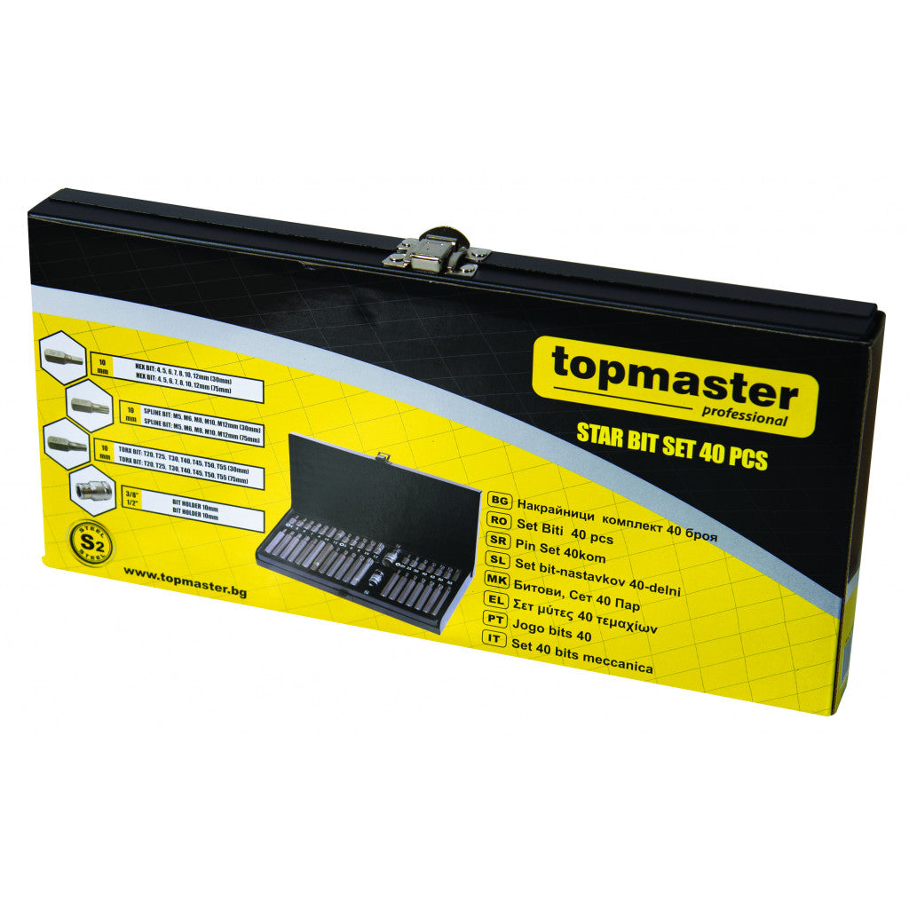 Накрайници 40 части Topmaster Professional - снимка 2
