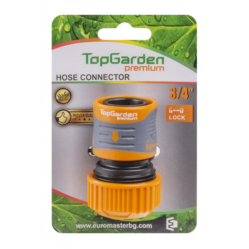 Накрайник за маркуч 3/4 без стопер със заключване TGP GADGET - снимка 2