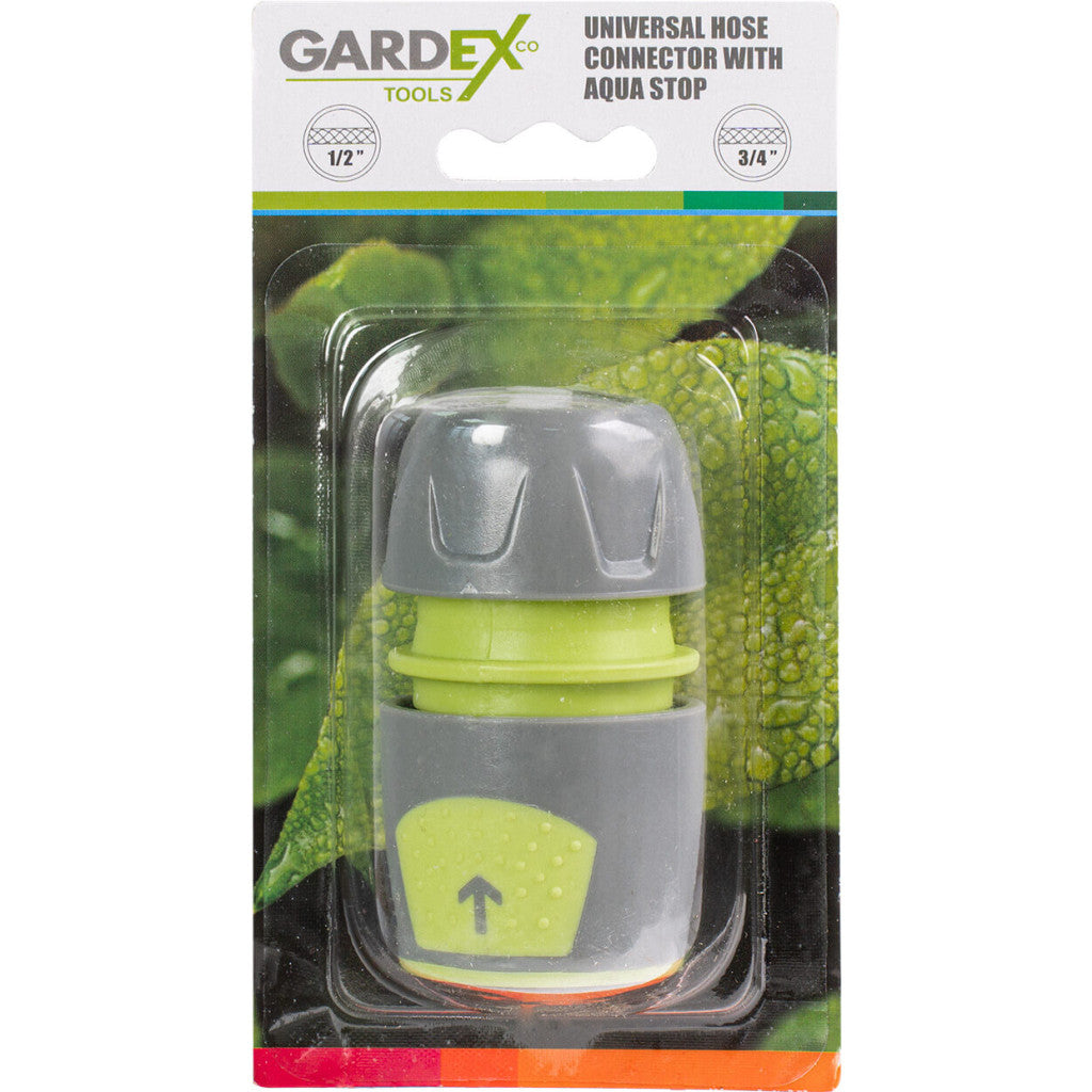Универсален конектор 1/2"-3/4" със стопер CULTURE GARDEX - снимка 2