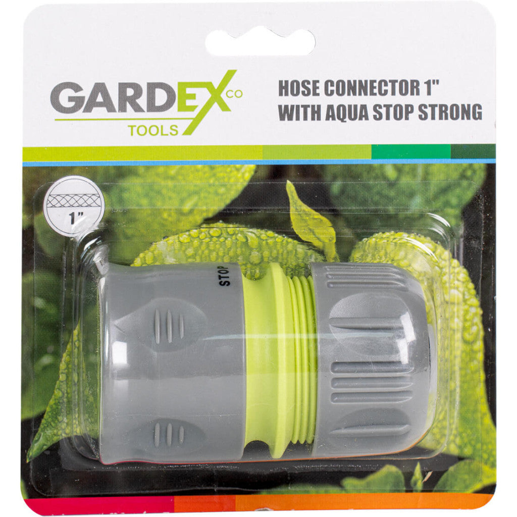 Конектор за маркуч 1" със стопер STRONG GARDEX - снимка 2
