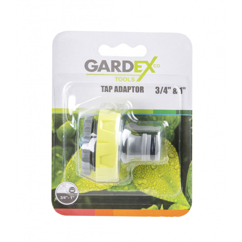 Адаптер за кран с вътрешна резба 3/4" & 1" LUXE GARDEX - снимка 2
