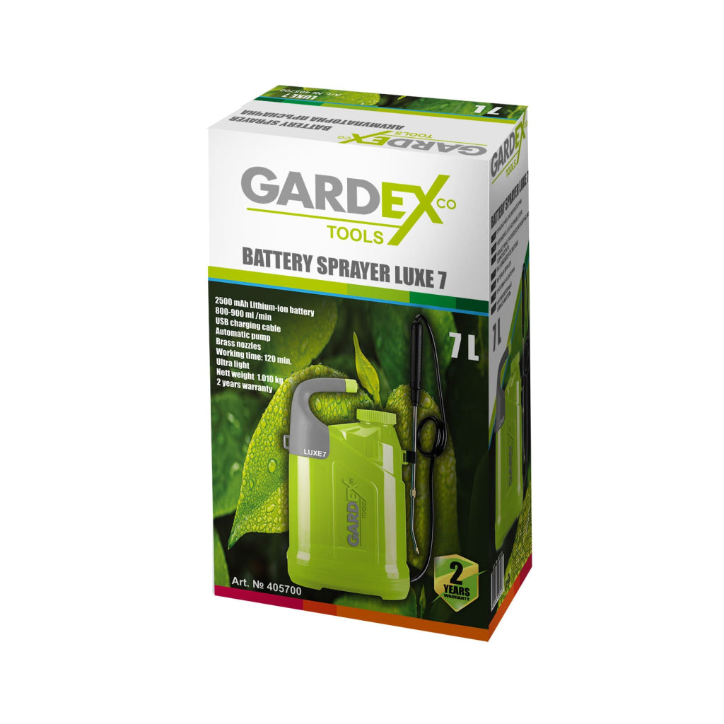 Пръскачка акумулаторна LUXE7 GARDEX - снимка 2