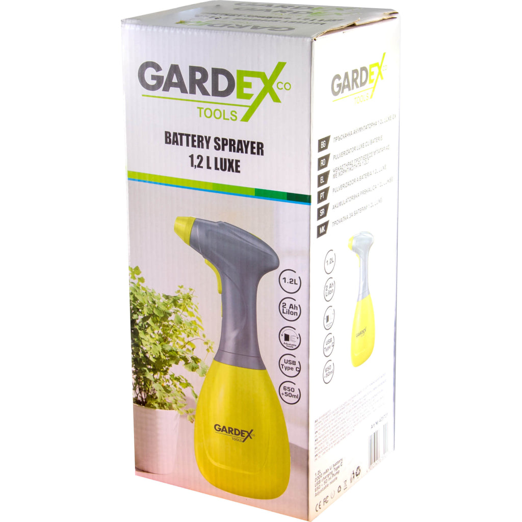 Акумулаторна пръскачка 1.2L LUXE1 GARDEX - снимка 2