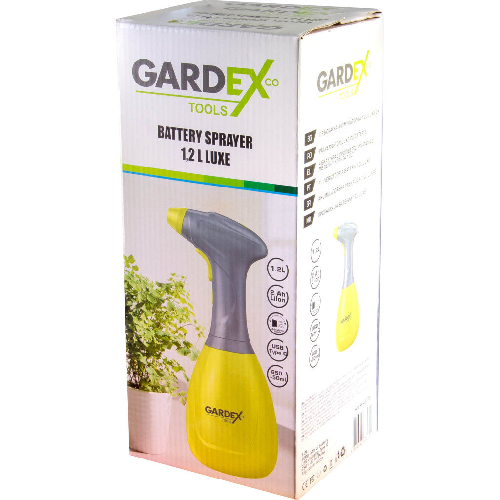 Акумулаторна пръскачка 1.2L LUXE1 GARDEX - снимка 2