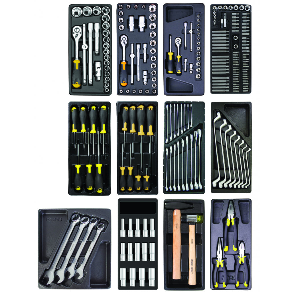 Количка за инструменти 7 чекмеджета 220 части Topmaster Professional - снимка 2