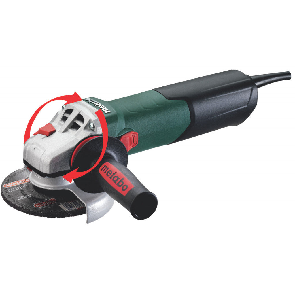 Ъглошлайф 125mm 1700W METABO WE 17-125 QUICK - снимка 2