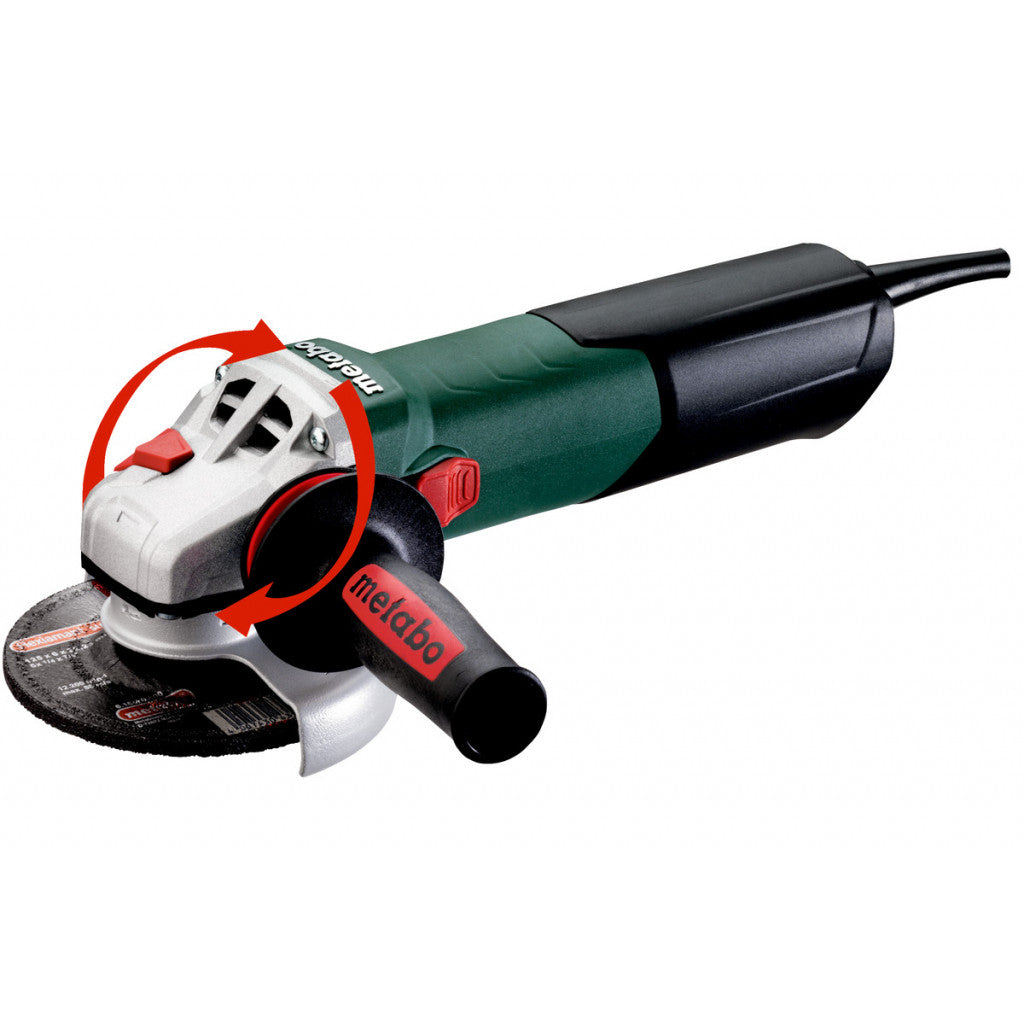Ъглошлайф 125mm 1700W METABO WEA 17-125 QUICK - снимка 2
