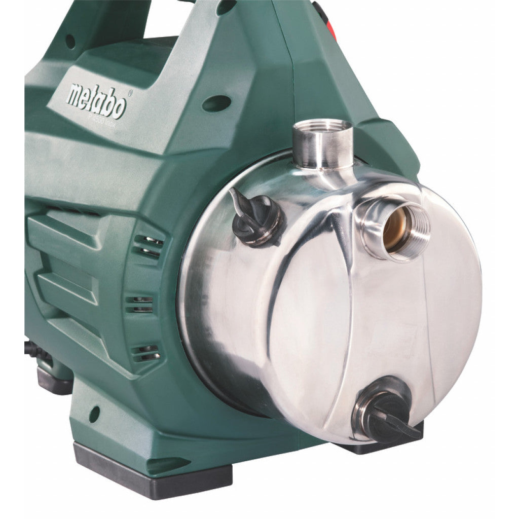 Помпа градинска 1300W 4500 l/h METABO P 4500 INOX - снимка 2