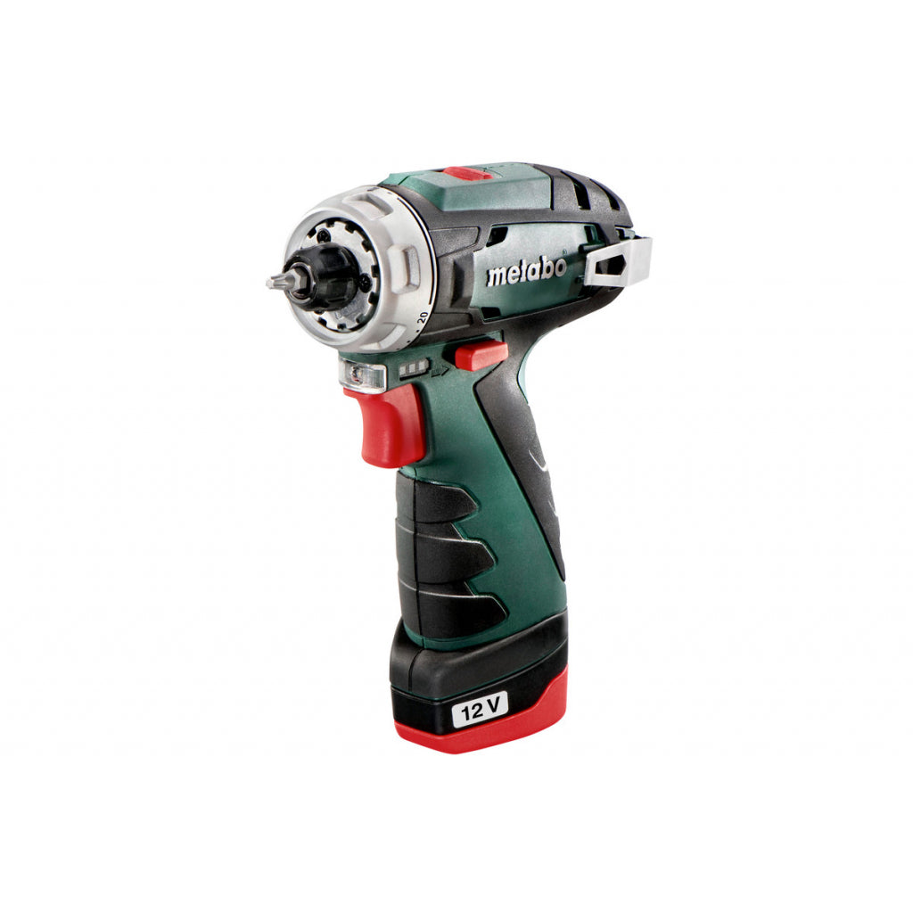 Винтоверт акум. 10.8V 34Nm METABO POWERMAXX 2x2Ah small case - снимка 2