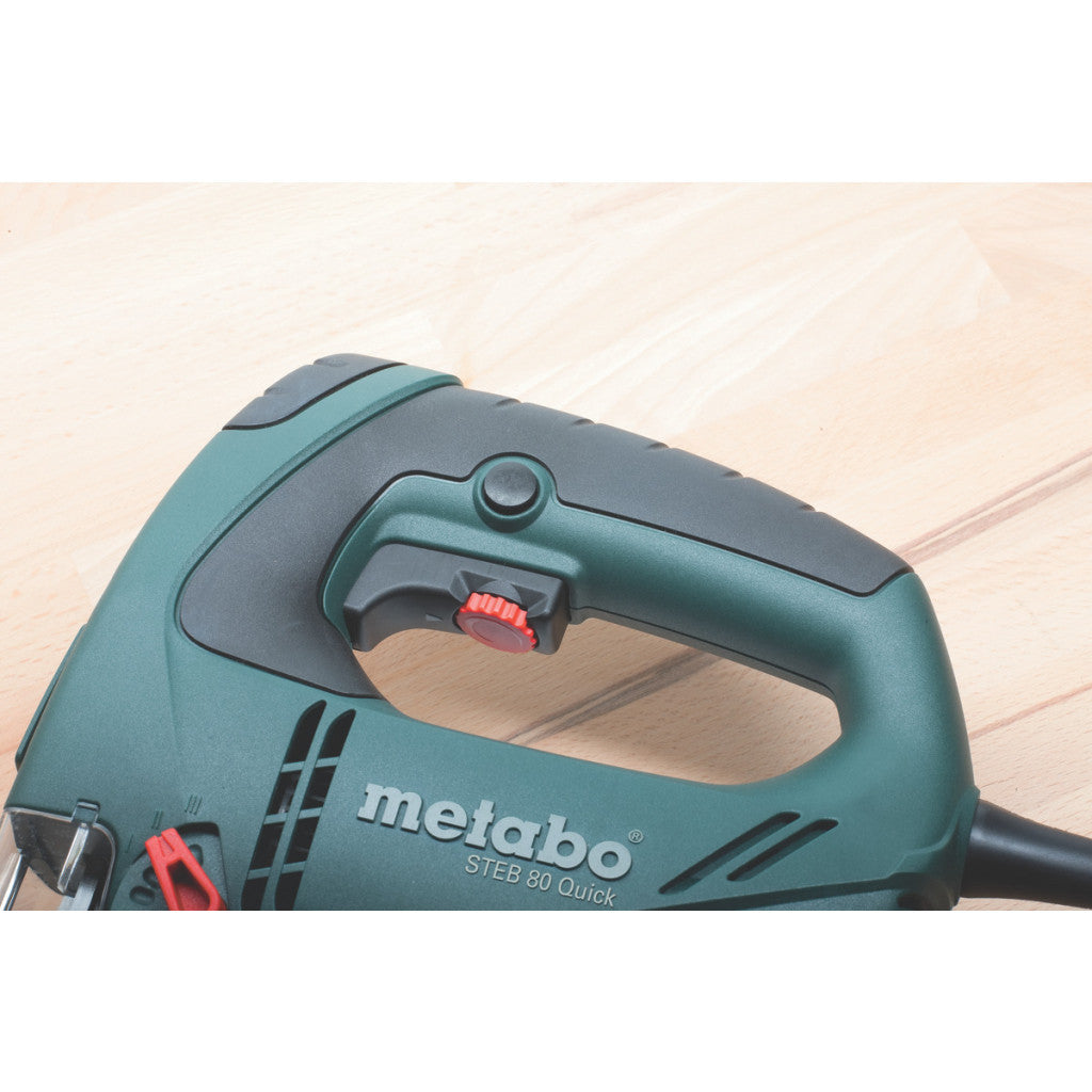 Прободен трион 590W 80mm METABO STEB 80 QUICK в куфар - снимка 2