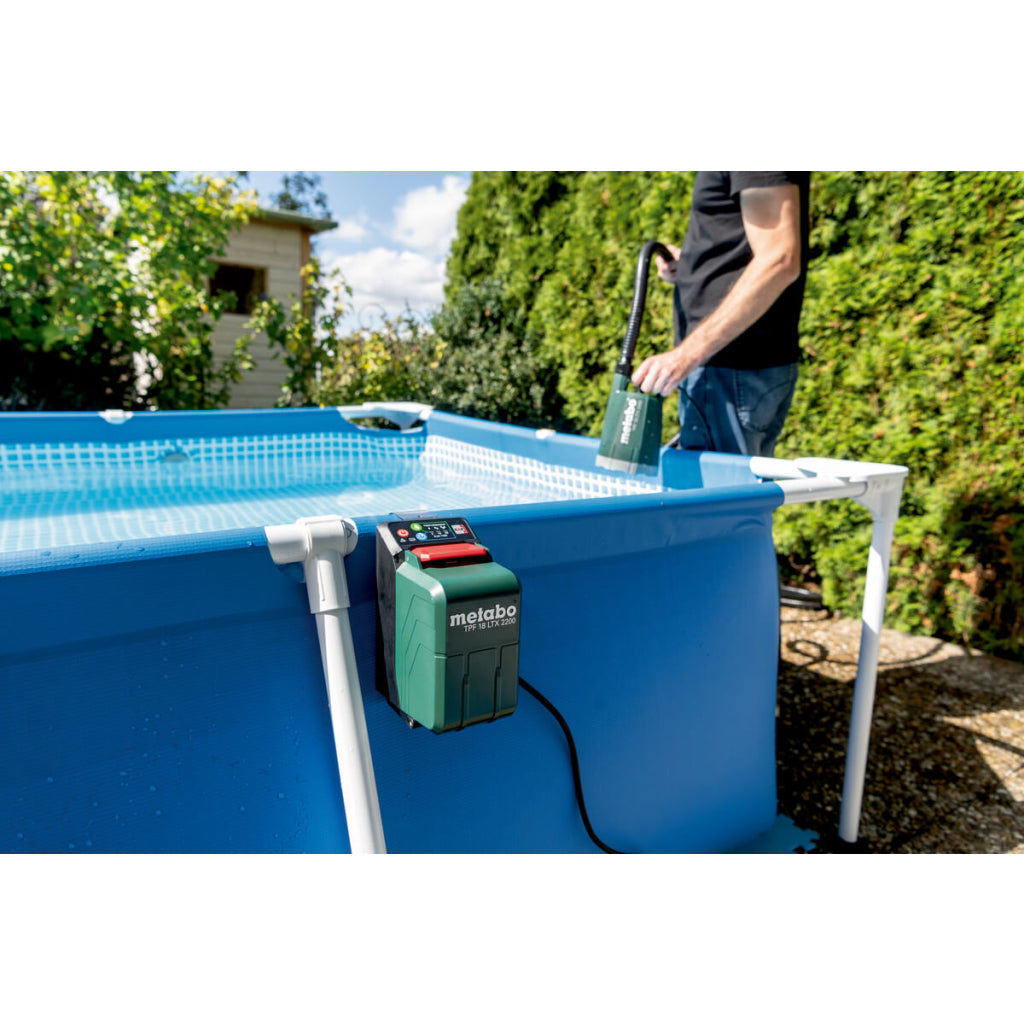 Помпа потопяема акум. 2200 l/h METABO TPF 18 LTX 2200 SOLO - снимка 2