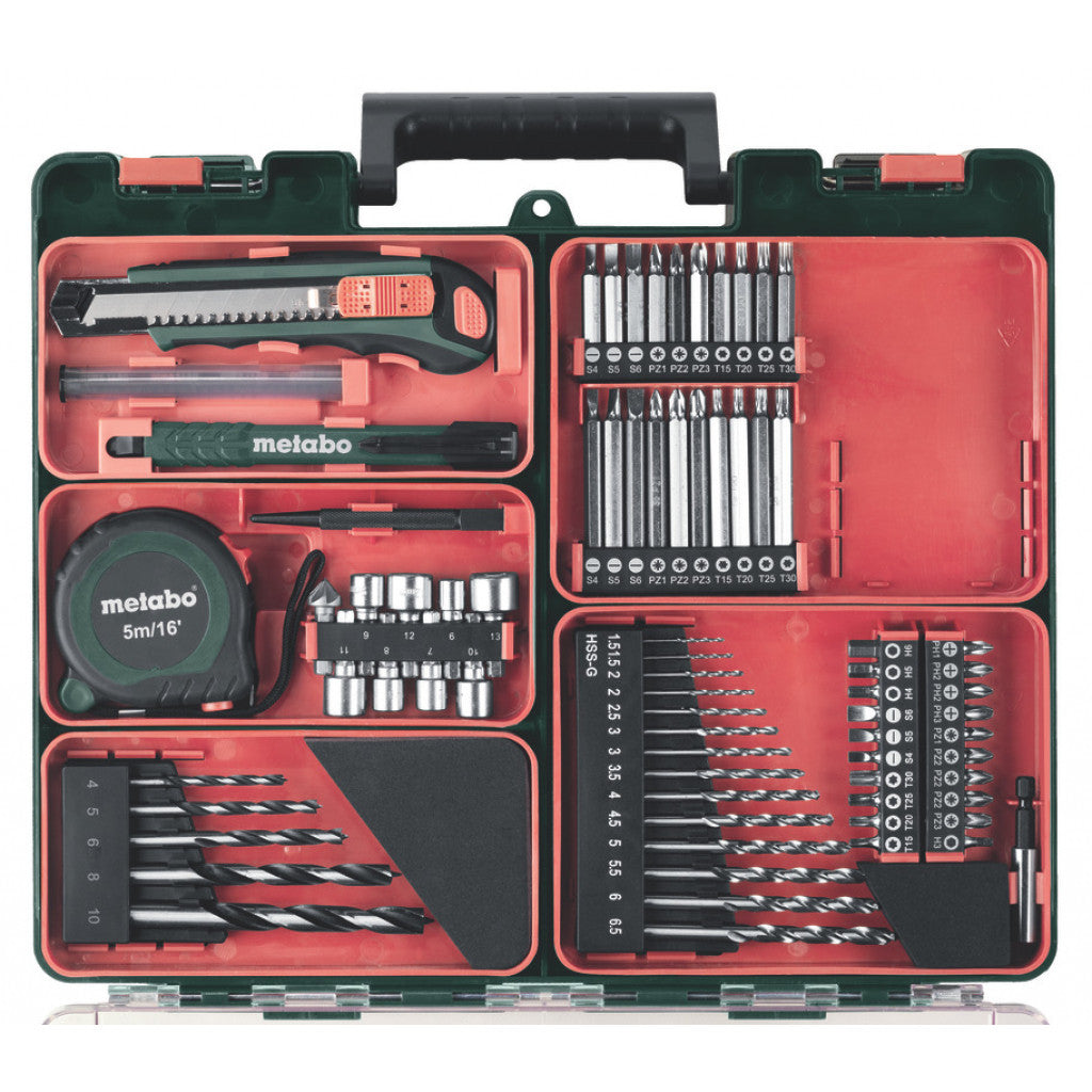 Винтоверт акум. 18V 48Nm METABO BS 18 SET 2x2.0AH - снимка 2