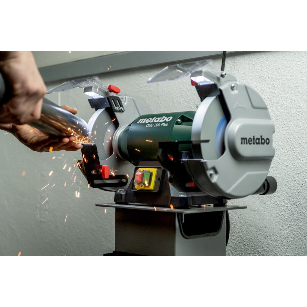 Шмиргел 750W 200mm METABO DSD 200 PLUS трифазен - снимка 2