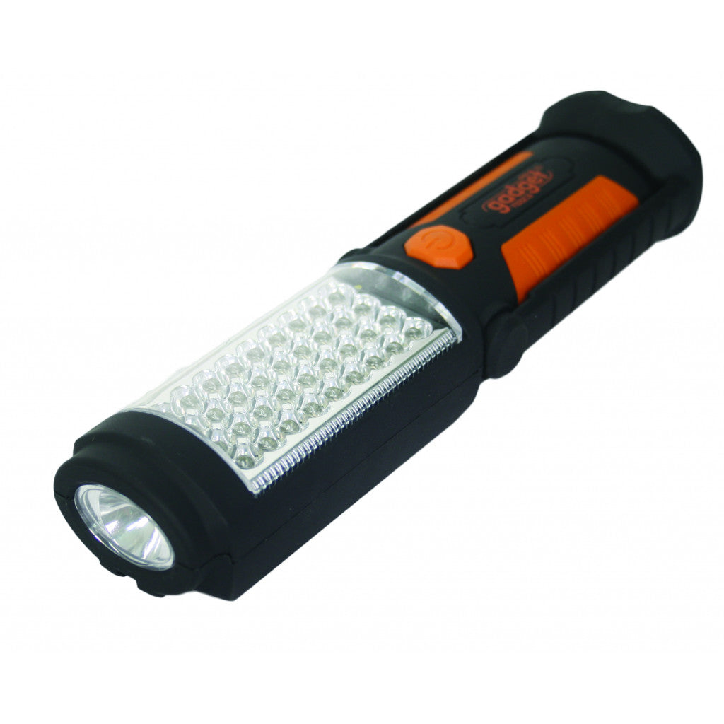 Лампа работна с 2 светлини- 36LED+ 0.5W GADGET - снимка 2