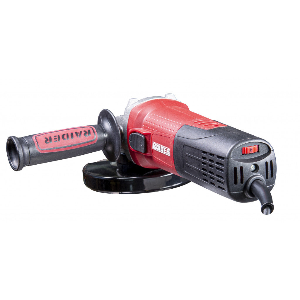 Ъглошлайф 125mm 1100W рег. обороти RAIDER PRO RDP-AG67 - снимка 3