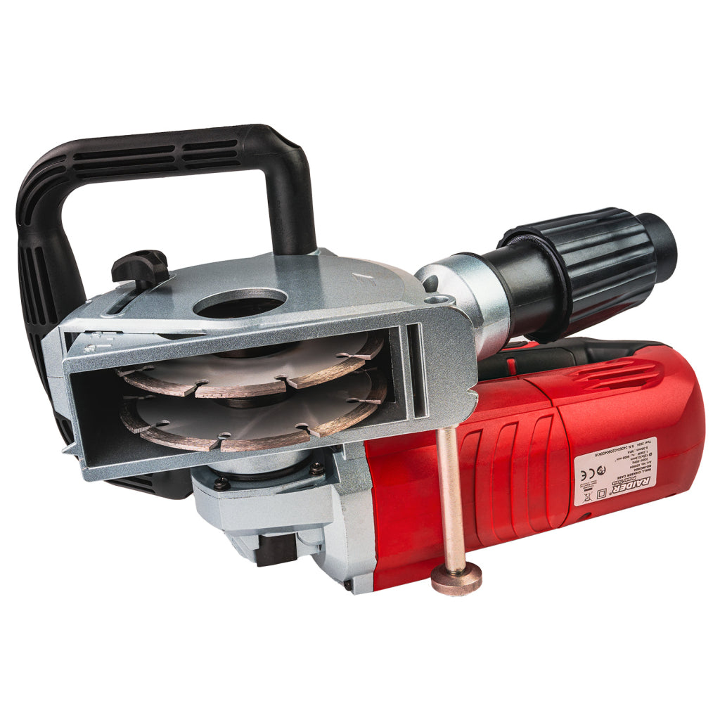 Фреза за канали 1.35kW 125x22.2mm 0-30mm куфар RD-WCH04 - снимка 3