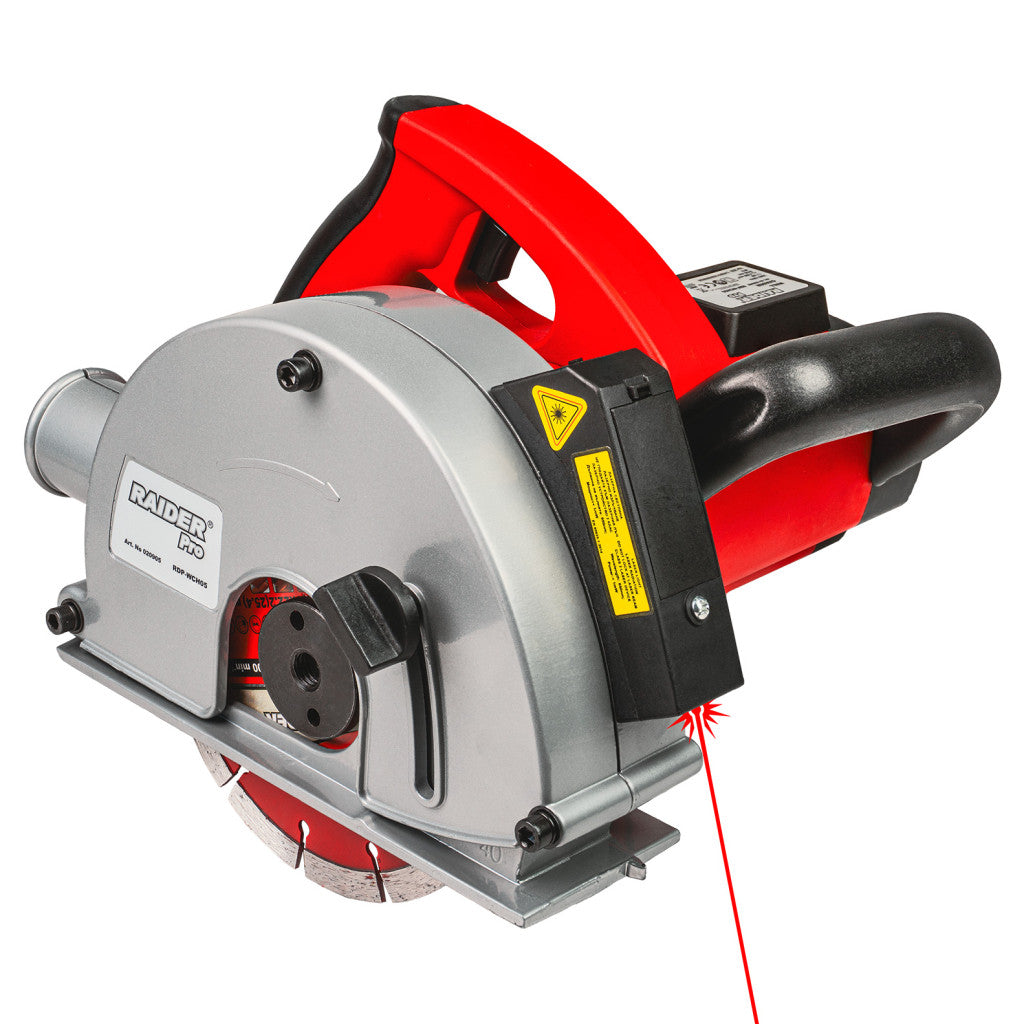 Фреза за канали 1.7kW 150mm 4cm 4диска лазер куфар RDP-WCH05 - снимка 3