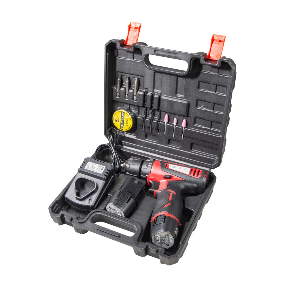 Бормашина акум. 12V 2-ск. 2x1.5Ah 1h RAIDER PRO RDP-CDL09T - снимка 3