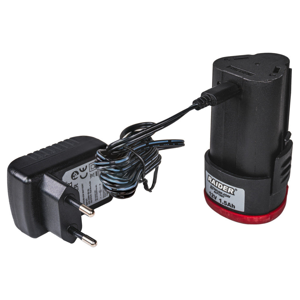 Тресчотка акум. Li-ion 12V 2Ah 1h 3/8" 40Nm RAIDER RD-RW01 - снимка 3