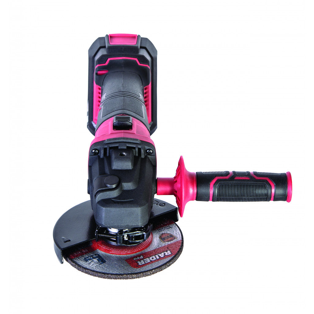 R20 Ъглошлайф акум. ø125mm 10000min-1 20V RAIDER PRO RDP-SAG20 Set - снимка 3
