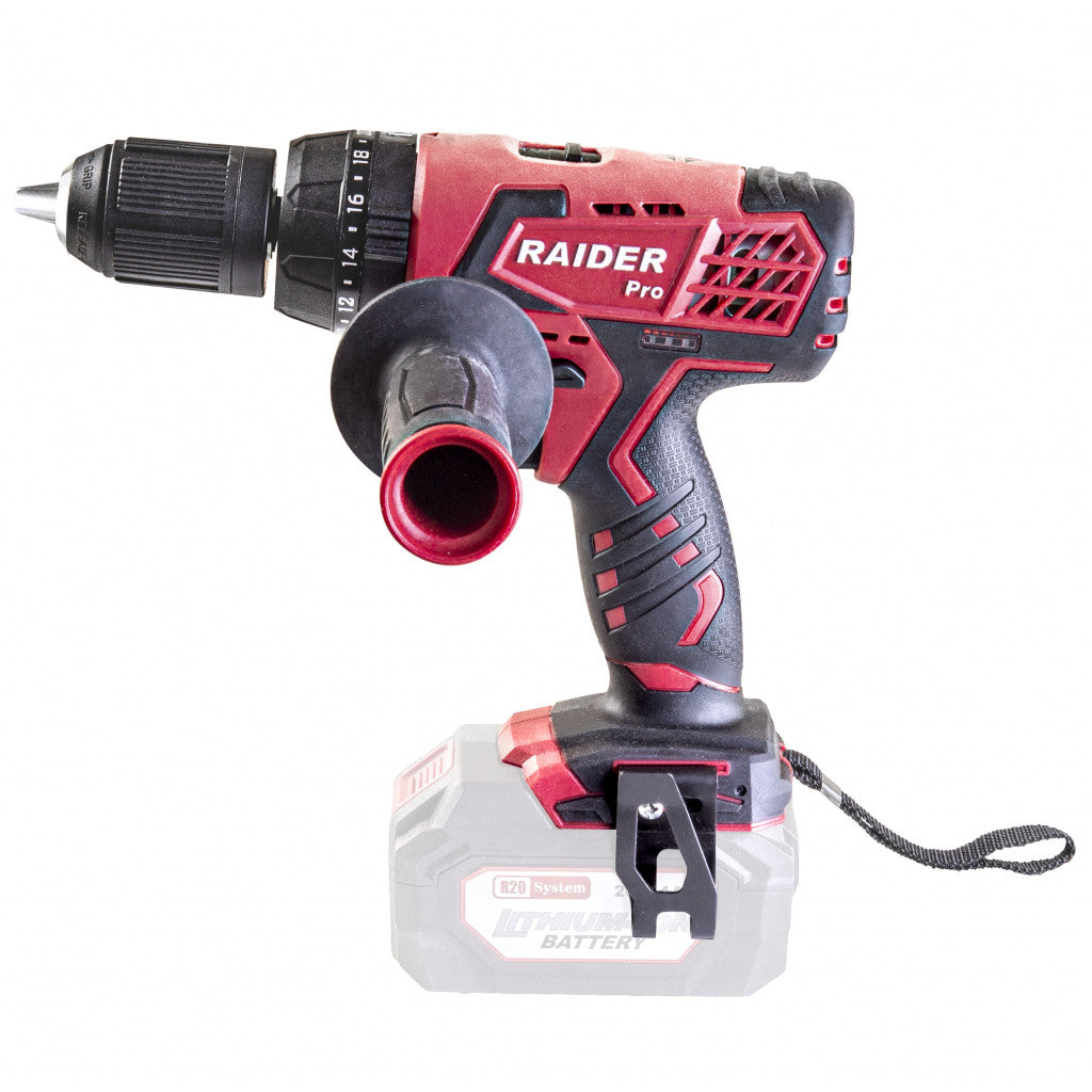 R20 Бормашина акум. 2-ск. 13mm 50Nm 20V Solo RAIDER PRO RDP-SCDI20S - снимка 3