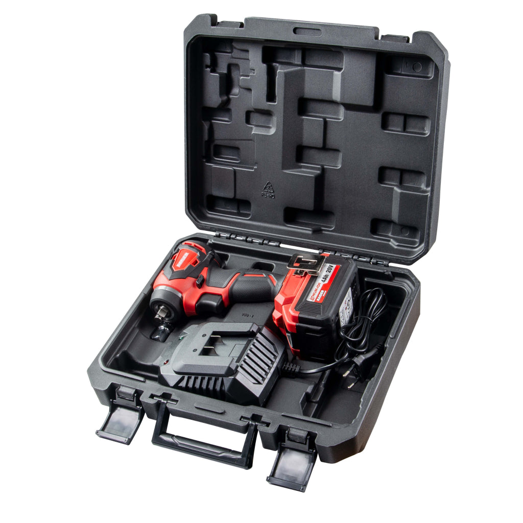 Гайковерт безч 20V 4-ск.4Ah 280Nm 3/8“ и 1/2"куфар RAIDER INDUSTRIAL RDI-IBW03 - снимка 3