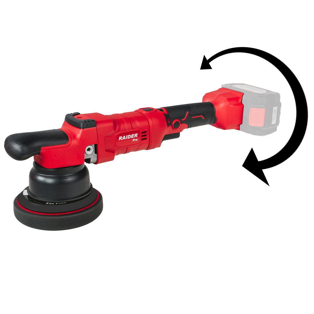 R20 Полирмашина безчеткова Dual Action Ø125mm Solo RAIDER PRO RDP-JPC20 - снимка 3