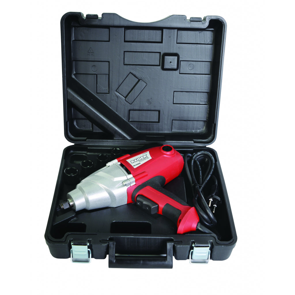 Гайковерт ударен 1/2" 1050W 500Nm LCD RAIDER RD-EIW05 - снимка 3