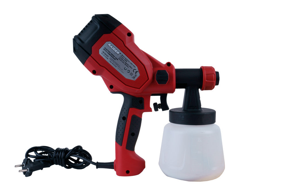 Пистолет за боя 400W ø2.5mm 900ml компресор RAIDER RAIDER RAIDER RD-SGC07 - снимка 3